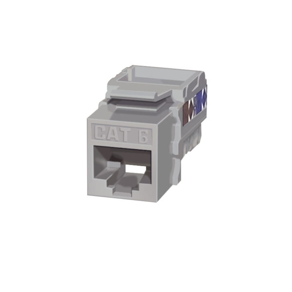 Cat 6 RJ45 Jack - Grey