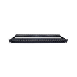 Atras blank 24 port patch panel - no ATS logo