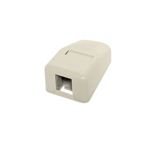 Surface Mount Boxes - 1 Port Ivory