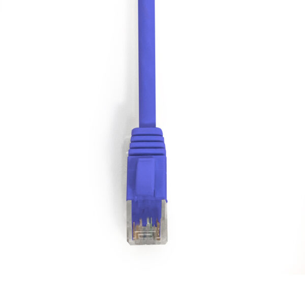 Blue Category Cable with RJ45 Connector