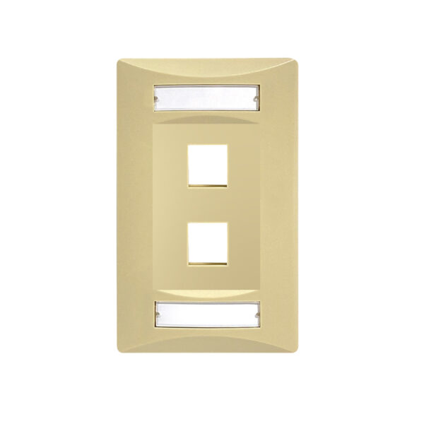 Atras ID Faceplate 2 port