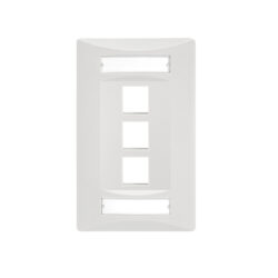 Atras ID Faceplate 3 port