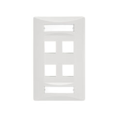 Atras ID Faceplate 4 port